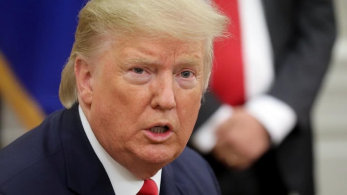 Tổng thống Mỹ Donald Trump. Ảnh: Reuters