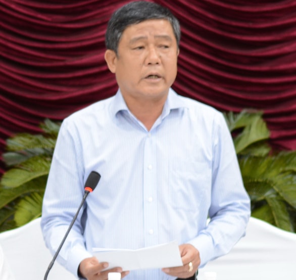 Ông Hồ Lâm - Giám đốc sở Tài nguyên - Môi trường tỉnh Bình Thuận - Ảnh: ĐỨC TRONG