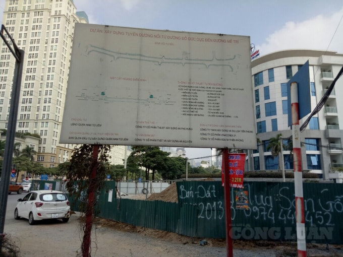Người dân cần câu trả lời thỏa đáng về những bất cập tại Dự án xây dựng đường nối từ đường Đỗ Đức Dục đi đường Mễ Trì