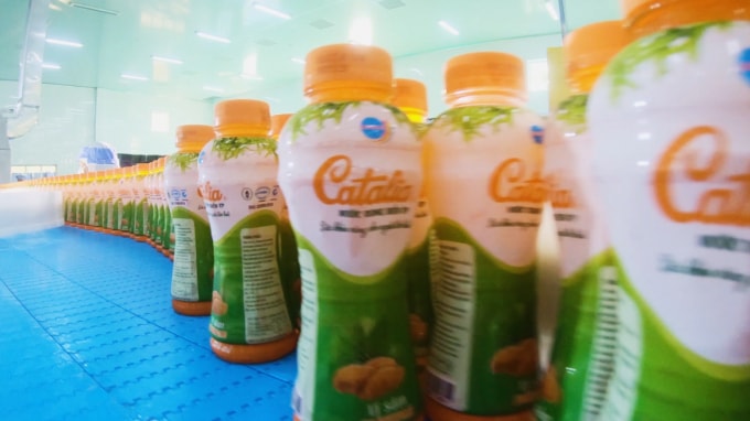 Nước uống Catalia một trong hai sản phẩm mới của công ty.
