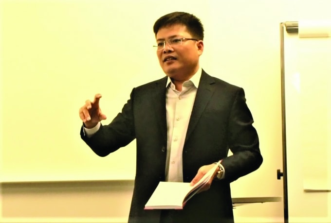 Nhà báo Ngô Văn Hải - Tổng Biên tập Báo điện tử VTC News.