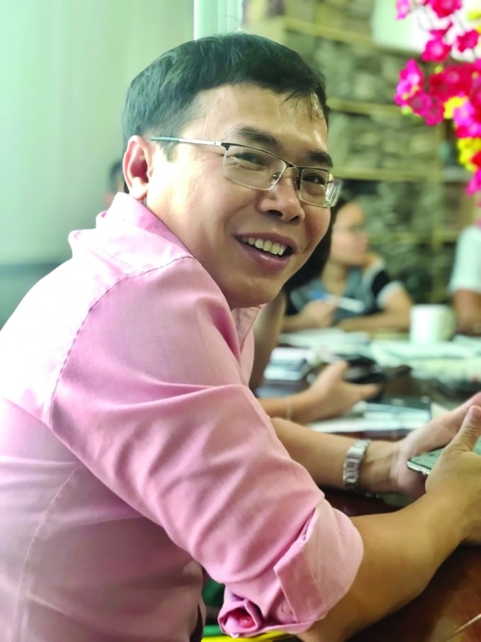 Nhà báo Dương Quang - Phó Tổng Biên tập Báo Người Lao Động.