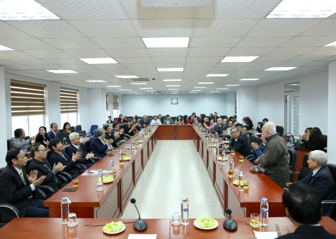 Quang cảnh buổi gặp mặt. Ảnh: Sơn Hải.
