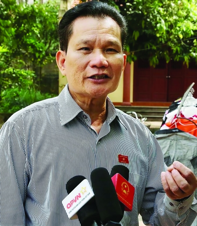 TS. ĐBQH Bùi Sỹ Lợi - Phó Chủ nhiệm Ủy ban về các vấn đề xã hội của Quốc hội.