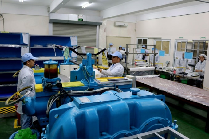 Một dây chuyền sản xuất tại nhà máy Ishigaki Việt Nam.