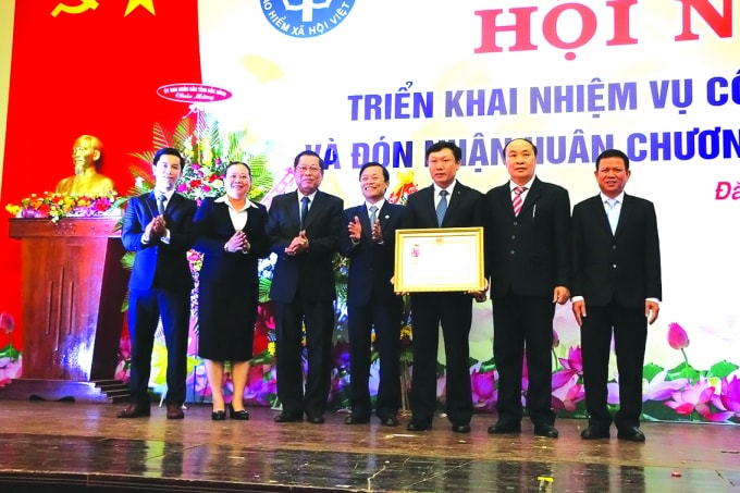 Hội nghị triển khai nhiệm vụ năm 2019 và đón nhận Huân chương Lao động hạng Ba do Chủ tịch nước trao tặng.