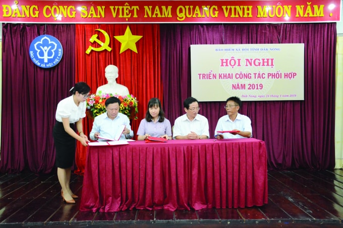 Hội nghị triển khai công tác phối hợp năm 2019.