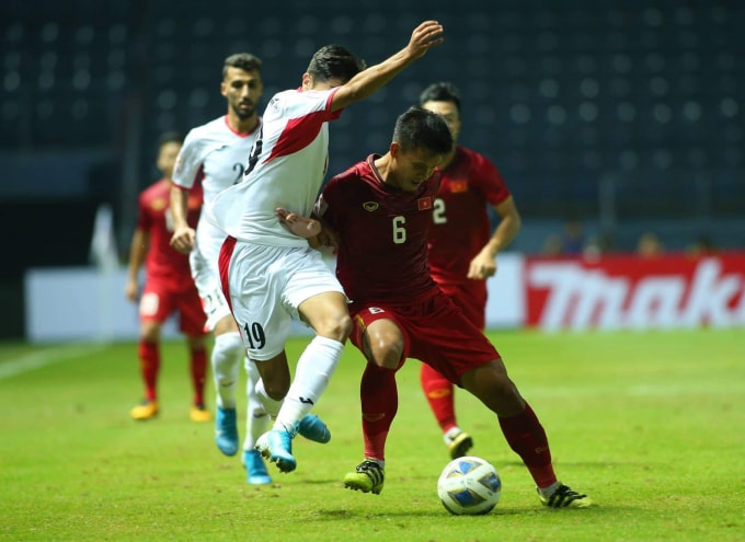 U23 Việt Nam gặp rất nhiều khó khăn tại VCK U23 Châu Á. Ảnh: Hoàng Dương
