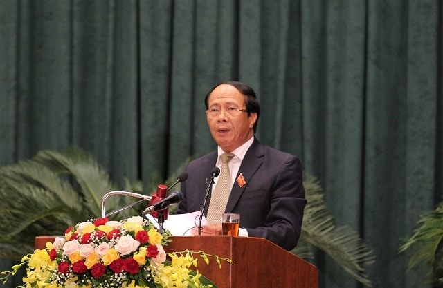 Ông Lê Văn Thành - Ủy viên T.Ư Đảng, Bí thư Thành ủy, Chủ tịch HĐND TP. Hải Phòng.