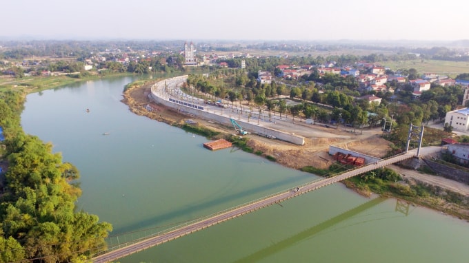 Dự án xây dựng cấp bách hệ thống chống lũ lụt sông Cầu kết hợp hoàn thiện hạ tầng đô thị hai bên bờ sông Cầu.