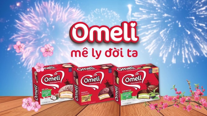 Sản phẩm Omeli Chocolate Pie của Công ty CP Quốc Tế Bảo Hưng đang được đánh giá cao (ảnh nguồn internet)