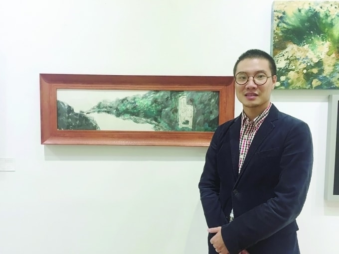 Họa sĩ Nguyễn Minh Quân.
