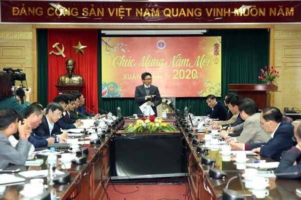 Quang cảnh cuộc họp. Ảnh: VGP
