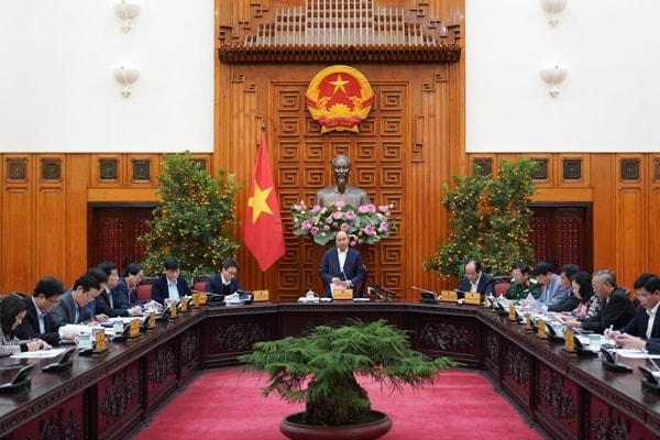 Quang cảnh cuộc họp. Ảnh: VGP