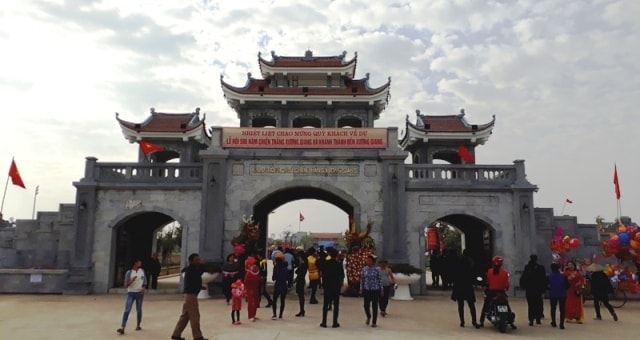 Khu di tích Thành cổ Xương Giang. Ảnh: Cổng thông tin Tỉnh Bắc Giang