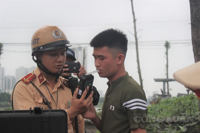 Lực lượng chức năng cả nước đã xử lý 3.194 trường hợp lái xe vi phạm nồng độ cồn trong 7 ngày Tết Nguyên đán Canh Tý 2020