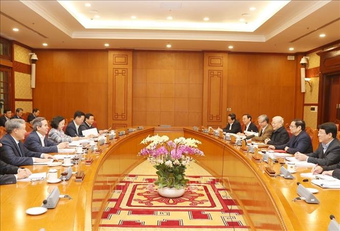 Quang cảnh cuộc họp. Ảnh: TTXVN.