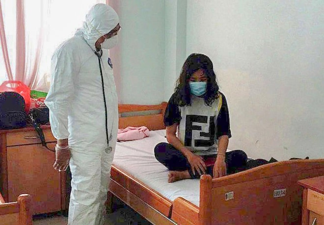 Chiều nay nữ bệnh nhân L.Th.Th.H sẽ được xuất viện. Ảnh TL.
