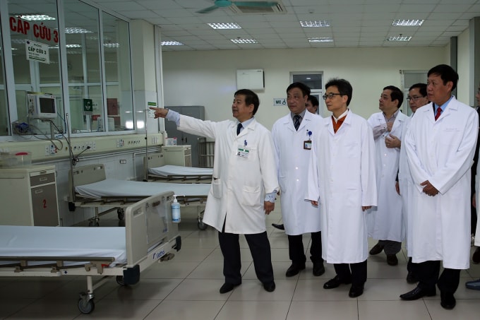 BV Bệnh Nhiệt đới Trung ương đã dành toàn bộ khoa cấp cứu cho công tác phòng, chống dịch.