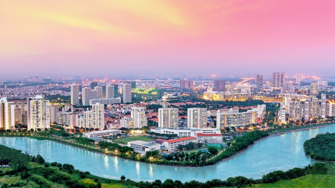 Việt Nam có tốc độ đô thị hóa ngày càng cao.
