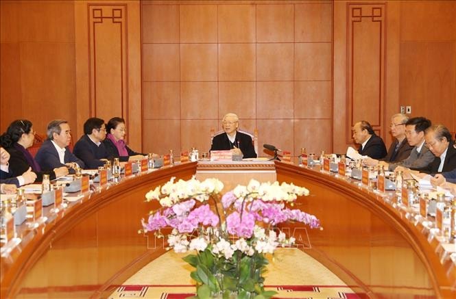 Quang cảnh cuộc họp. Ảnh: TTXVN.