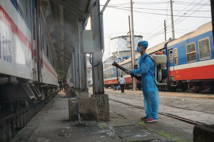 Ngành đường sắt chủ động thực hiện các giải pháp phòng, chống dịch bệnh viêm đường hô hấp cấp do chủng mới của virus Corona (nCoV) (Ảnh minh họa)