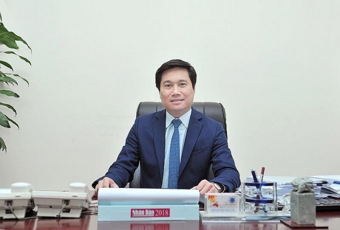Tân Thứ trưởng Bộ Xây dựng Nguyễn Tường Văn.