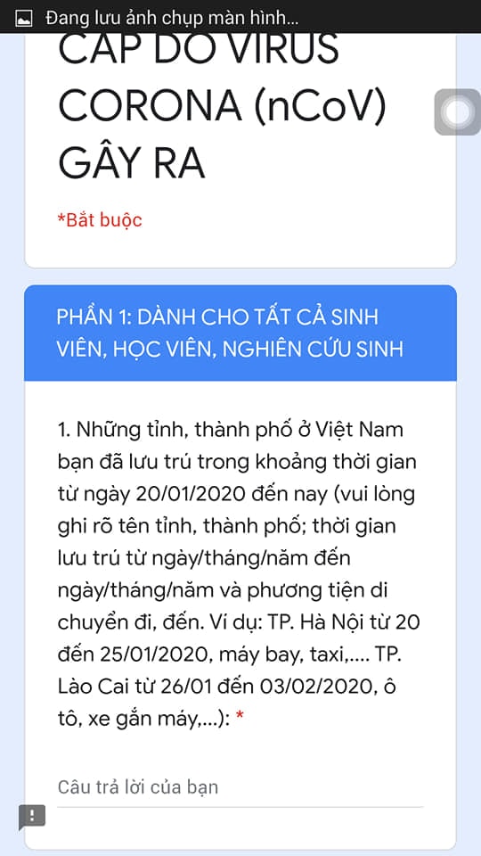 Trường Đại học Luật TPHCM bắt buộc người học phải tham gia khảo sát online mới được quay trở lại trường để học tập, nghiên cứu...