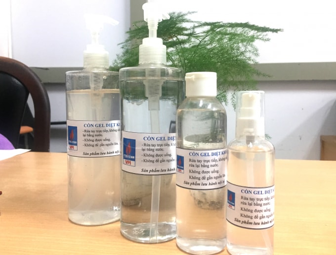 Cồn gel diệt khuẩn, VPI-gel