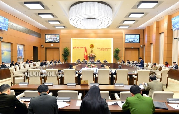 Toàn cảnh phiên họp. Ảnh: quochoi.vn