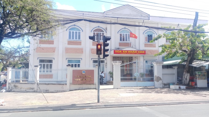 TAND TP. Bạc Liêu, nơi Thẩm phán Lâm Thị Tuyết Anh công tác.