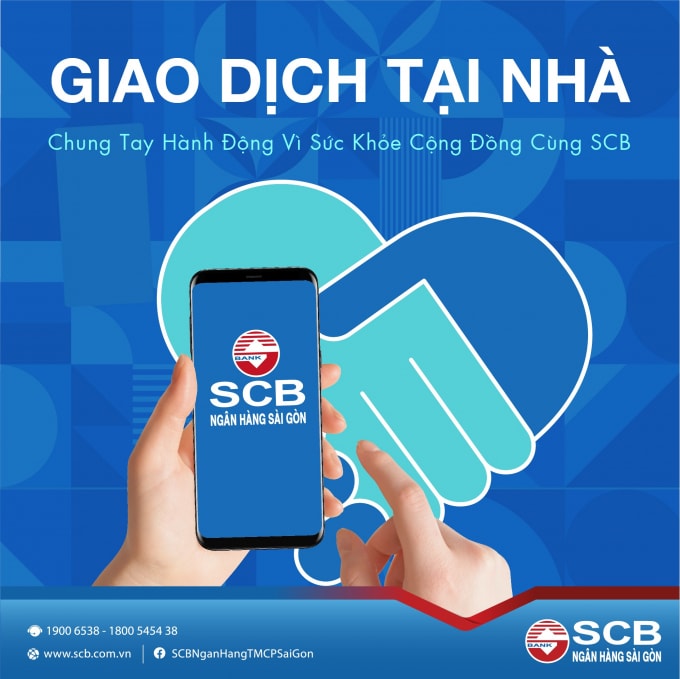Dịch vụ giao dịch trực tuyến của SCB với nhiều tính năng miễn phí vượt trội.