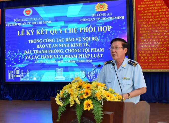Cục Hải quan TP,HCM đánh giá cao vai trò quan trọng của lực lượng Công an thành phố