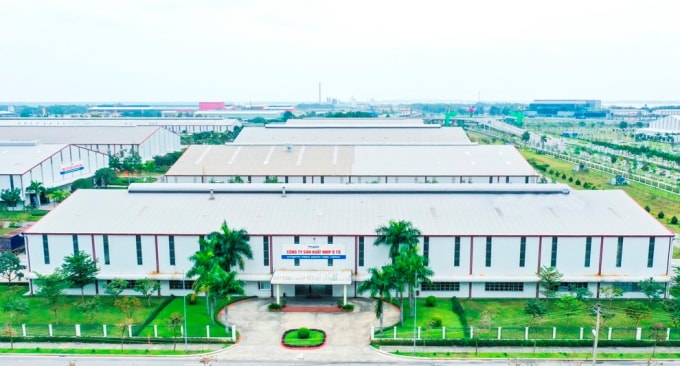 Nhà máy sản xuất nhíp ở KCN THACO Chu Lai, tỉnh Quảng Nam.