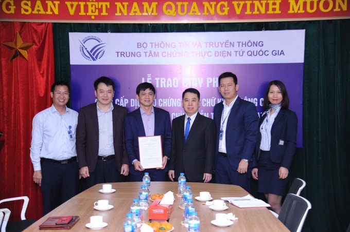 VNPT nhận giấy phép cung cấp dịch vụ chữ ký số VNPT CA lần 3.