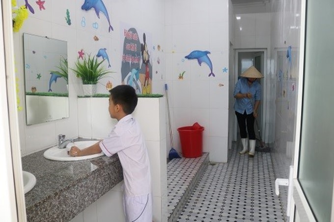 Sở Y tế TPHCM đề nghị các nhà trường phải bố trí và đảm bảo nơi rửa tay có xà phòng và nước sạch.