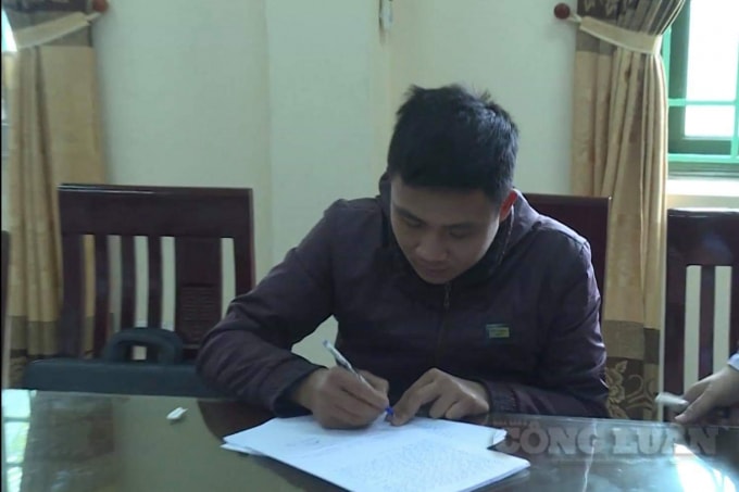 Trần Tiến Đạt đã thừa nhận toàn bộ nội dung thông tin đăng tải trên hội nhóm Chợ Đoan Hùng và trên Facebook cá nhân là sai sự thật.