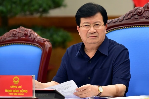 Phó Thủ tướng Trịnh Đình Dũng làm Chủ tịch Hội đồng thẩm định nhiệm vụ lập quy hoạch tổng thể quốc gia thời kỳ 2021-2030, tầm nhìn đến năm 2050. Ảnh: TL