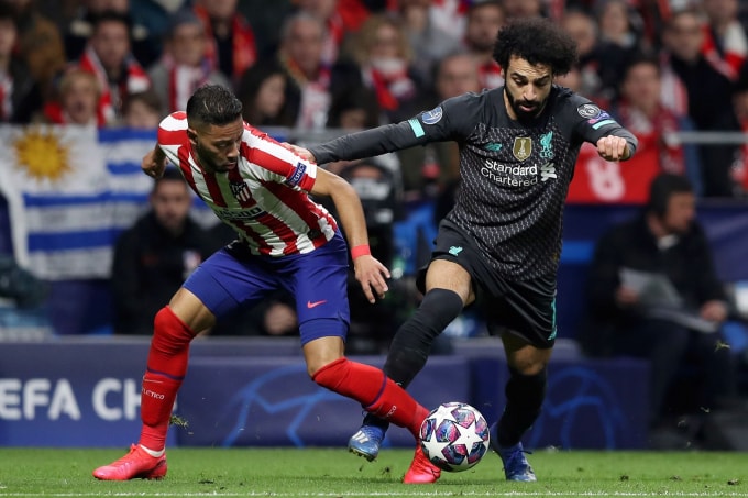 Liverpool gặp khó trên sân Atletico Madrid. Ảnh: Getty