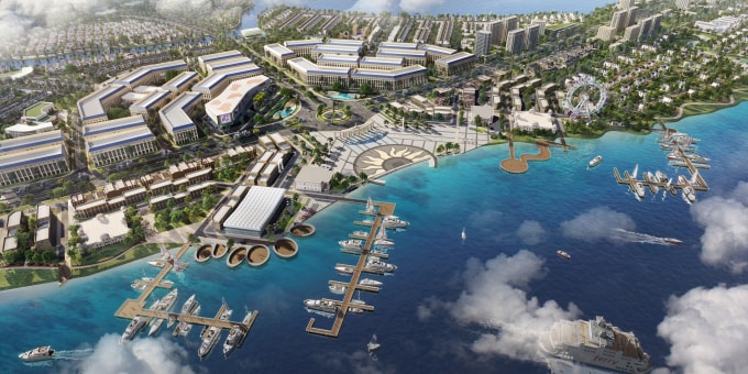 Aqua City sở hữu vị trí đắc địa cùng không gian sống xanh hoàn hảo với 260ha công viên, cây xanh; hơn 380ha mặt nước; 32km đường sông tạo nên không khí mát mẻ quanh năm.