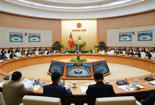 Quang cảnh phiên họp. Ảnh: VGP
