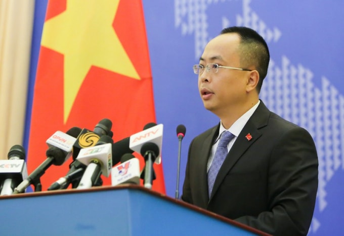 Phó Phát ngôn Bộ Ngoại giao Đoàn Khắc Việt.