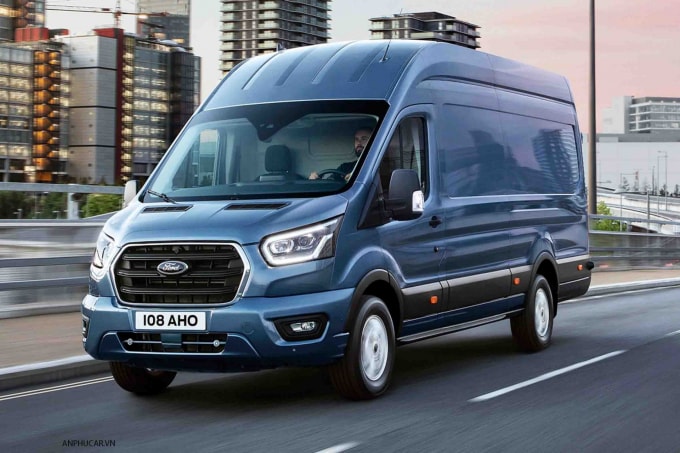 Ford Transit thế hệ hoàn toàn mới.