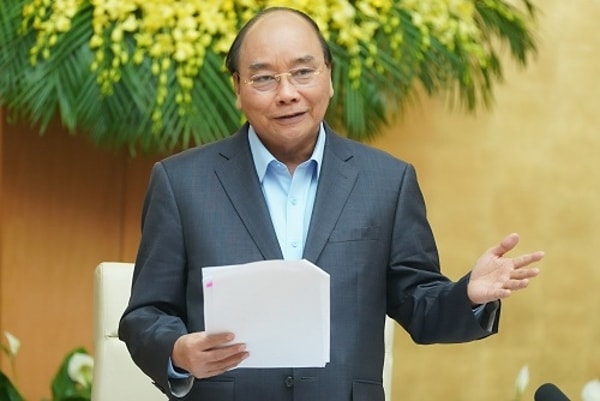 Thủ tướng Nguyễn Xuân Phúc phát biểu tại Hội nghị. Ảnh: VGP