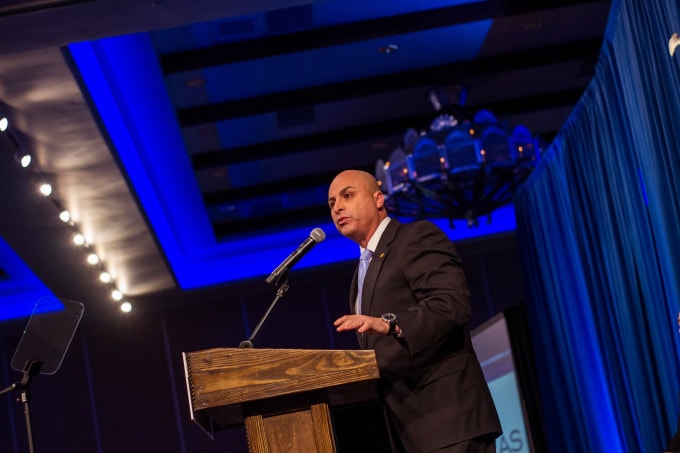 Hector Balderas, Tổng Chưởng lý tiểu bang New Mexico (Mỹ). Ảnh:Juan Antonio Labreche/Associated Press
