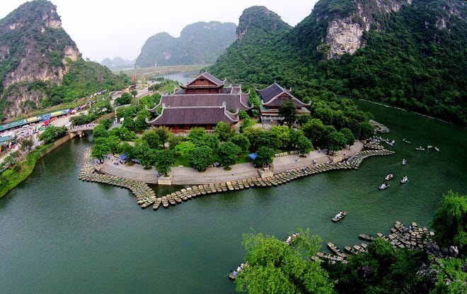Khu du lịch sinh thái Tràng An. Ảnh: vietnamtourism