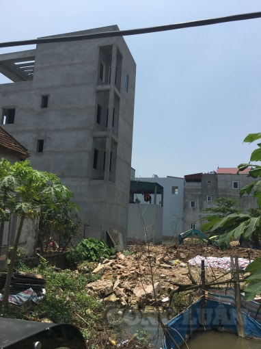 Vi phạm đất đai, trật tự xây dựng khu Cây Hôi, thôn Cao Trung, xã Đức Giang đang ở mức báo động.