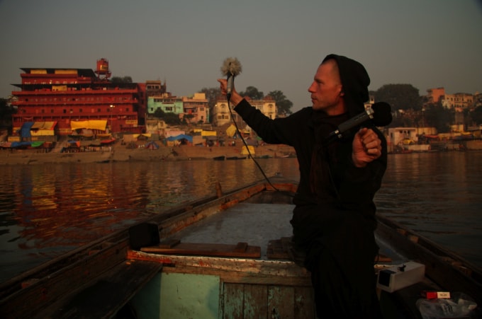 Félix - Antoine Morin trong một chương trình tại Ấn Độ năm 2013.
