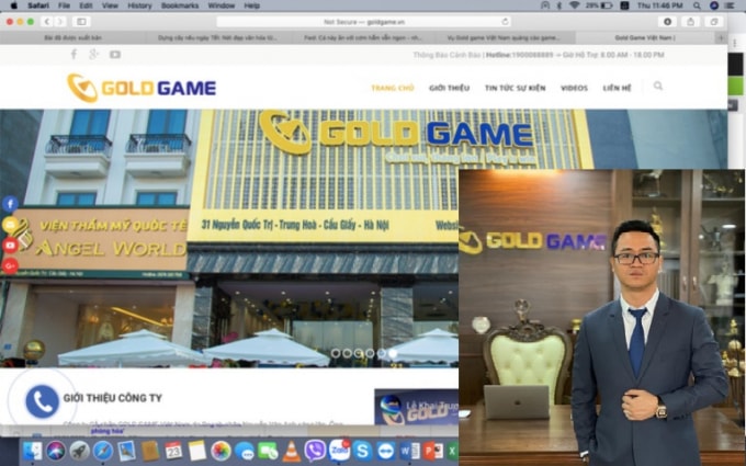 Gold game Việt Nam hoạt động không phép đã bị đóng cửa.