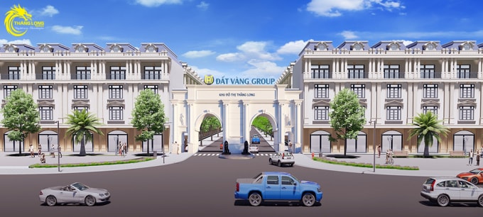 Phối cảnh Dự án Khu nhà ở Thăng Long được giới thiệu tới khách hàng - Ảnh: Đơn vị phân phối.